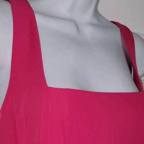 NWT Laundry Shelli Segal Azaela Pink Long Formal Dress   Size 16 - Picture 2 of 16